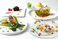 春の食材を堪能！東京産の野菜×植物肉のベジフルコース