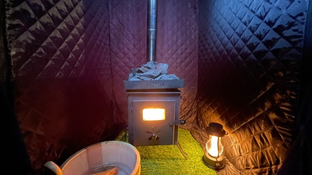 人気ブランドを IESAUNA セット 汚れあり 使用問題無し テント