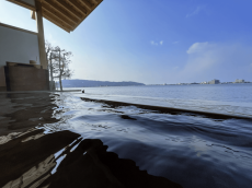 鳥取・東郷湖を一望する「湖泉閣 養生館」に貸切露天風呂「風樹の湯」が誕生