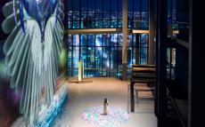 名古屋の屋外展望台から眺める、夜景とデジタルアートの世界「光の空中庭園」