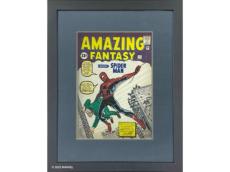スパイダーマン60周年記念の版画！＜100部限定＞1962年『Amazing Fantasy#15』表紙デザインを江戸伝承浮世絵技法で再現