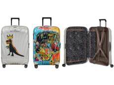 サムソナイトのスーツケース「C-LITE（シーライト）」がジャン＝ミシェル・バスキアとコラボレーション！