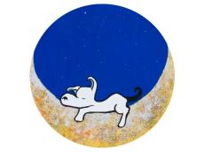 銀座にて犬＆猫モチーフのポップアートを描くポーランド出身画家マテウス・ドロジンスキー氏の個展を開催