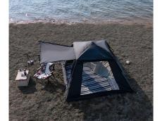 たったの30秒でテントが設営できる！キャンプ初心者にうってつけなロッジ型テント「BT01」