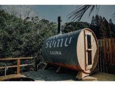 サウナのあとは清流にダイブ、鹿児島の究極の貸切プライベートサウナ「sumu sauna」でととのう