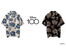 華やかで個性的な夏コーデに！ディズニー100周年を記念した、限定100枚の高級アロハシャツ