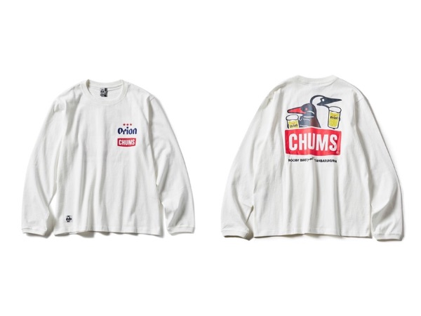 オリオンビールとCHUMSの秋冬コラボが到来！長袖Tシャツやパーカー