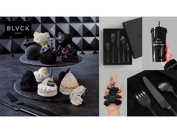 神戸＆なんば】「BLVCK PARIS」が雑貨とコラボ。漆黒のケーキやオールブラック雑貨を販売｜Infoseekニュース