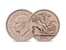 英国王立造幣局から2024年版「ソブリン金貨」発売。美麗なイギリスコインを日本のコレクターの手に