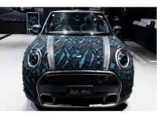 FAGASSENT × MINI OKAYAMAのコラボで誕生したMINI車「BLUE DRIVE」の全貌写真公開！倉敷で初披露も