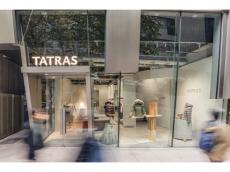 「TATRAS」が東京初の旗艦店を銀座にオープン。ブランドのフルラインナップを公開