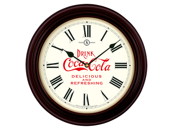 コカコーラ Coca-Cola 125周年 掛け時計 AC201R 限定250台 コカコーラ Coca-Cola 125周年 掛け時計 AC201R 限定250台