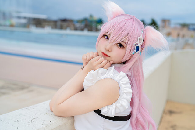 【コスプレ】「こんこよ～！」水辺に佇む博衣こよりが可愛い！注目レイヤー・にゃろ【写真8枚】