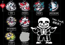 『UNDERTALE』サンズ、パピルスたちが「BATTLE」テーマの描き下ろしラバーマスコットに！Toby Fox氏総監修の全8種をラインナップ