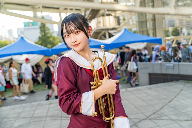 セーラー服が似合い過ぎな神戸のジュニアコスプレイヤー！「響け！ユーフォニアム」高坂麗奈がめっちゃ可愛い【写真6枚】