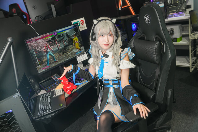 ゲーミング女子として快適なゲームライフを求む！人気コスプレイヤー・猫田あしゅを満足させるPCはMSIにアリ？【TGS2024】