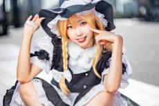 【コスプレ】『東方Project』霧雨魔理沙がチャーミング！いつまでも見つめていたいほど愛らしい　【写真12枚】