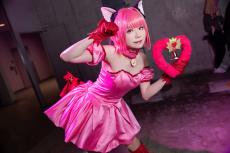 【コスプレ】「東京ミュウミュウ」ピンクのドレスが愛らしい！ネコ科らしくしなやかに躍動【写真8枚】