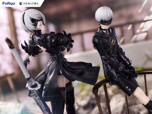 スラリと伸びた美脚に見惚れる！アニメ『NieR:Automata』より「2B」「9S」フィギュアの予約締切が迫る