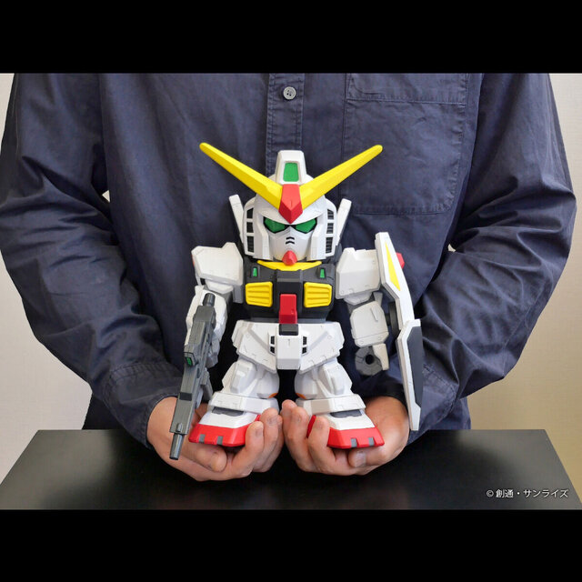 全高約23cmの圧倒的存在感！「Zガンダム」より、SDタイプの「RX-178 ガンダムMk-II」ジャンボソフビフィギュアが二次受注