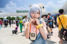 【コスプレ】台湾の女子高生がオーバーオールを着用！「リゼロ」レムがあざと可愛いすぎ【写真5枚】