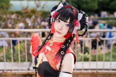 【コスプレ】“チャイナ衣装”の「月ノ美兎」がめちゃ可愛い！衣装とウィッグのこだわりが凄い注目レイヤー・えびせんべい【写真8枚】