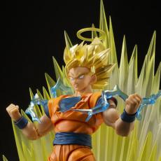 「ドラゴンボールZ」より「スーパーサイヤ人2孫悟空」がアクションフィギュアに！電撃も表現できるオーラエフェクトパーツで大迫力