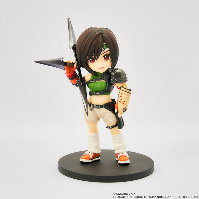 ユフィ、ヴィンセントたちがカッコ良くも可愛らしいディフォルメフィギュアに！『FF7 リバース』アドラブルアーツ3種新登場―レッドXIIIはお座りもできる