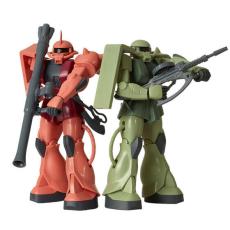 「ガンダム」シリーズより、「シャア専用ザク＆量産型ザク」がサウンド戦士で立体化！起動音と共にモノアイが点灯、予約締切が迫る