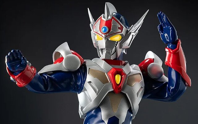 「電光超人グリッドマン 魔王の逆襲」より「フィグゼロ　グリッドマンシグマ」登場！武器からポーズまで、動かせて発光する可動フィギュアがたまらない