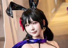 【コスプレ】韓国美女による黒バニーガールが、異次元の美ボディ！まるで等身大フィギュアな再現度【写真10枚】