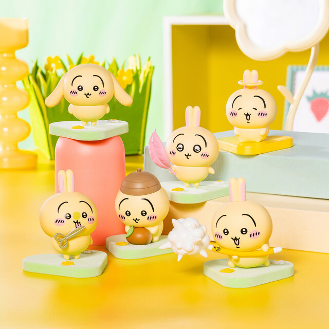 ちいかわより「うさぎだらけ」「モモンガだらけ」フィギュアが受注販売