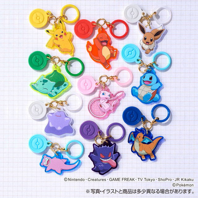 ミュウは特別なラメ入り！『ポケモン』とボール形デザインのツイン
