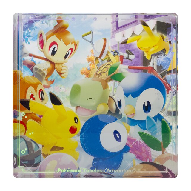 ポケカ 英語版 30周年プロモ ナエトル ヒコザル ポッチャマ シンオウセット ナエトル・ヒコザル・ポッチャマが喜ぶ姿をアートに！『ポケモン』30