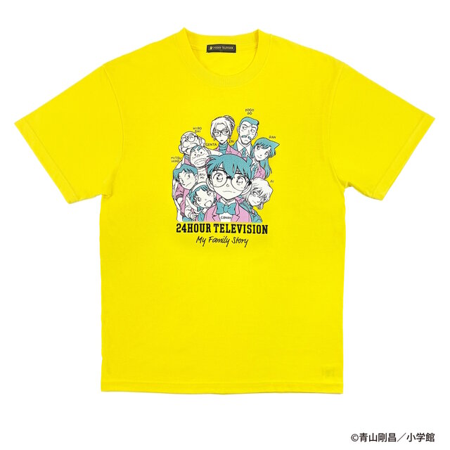 名探偵コナン」24時間テレビのチャリTシャツが公式通販、イオンなどで7