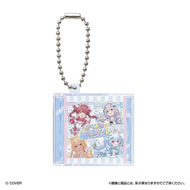 ホロライブ3期生1st EPの“ミニCDコレクション”が、ガシャポン売り場で