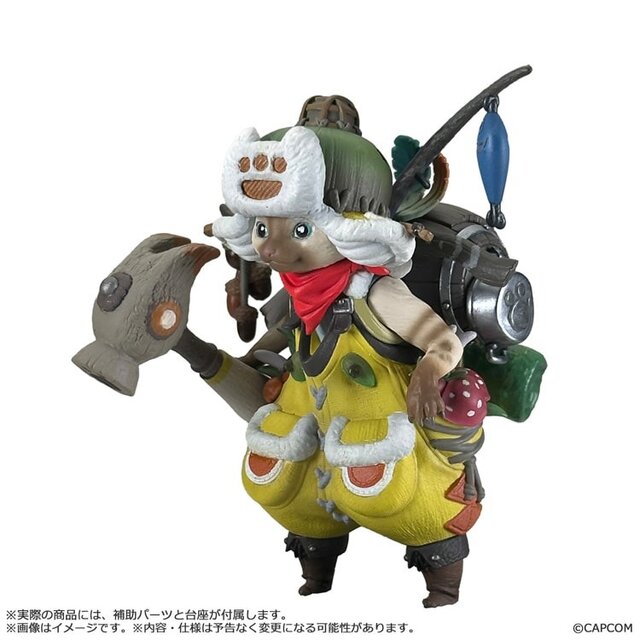 モンハンワイルズ』オトモアイルーがフィギュアに！可愛い「ホープネコ