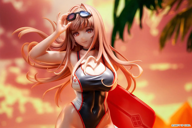 勝利の女神：NIKKE』水着姿でバカンスを楽しむ「ラピ」フィギュアが