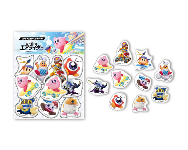 7月『星のカービィ』グッズに、シールやアパレル・雑貨など幅広く