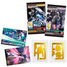 ガンプラ ウエハースカード65枚セット ガンプラパッケージアートグミ」第4弾が7月20日発売！「ジークアクス