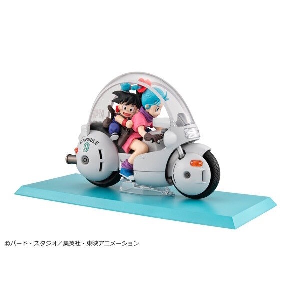 ドラゴンボール　フィギュア　ライディングシーン　孫悟空　ブルマ ドラゴンボール」バイクに乗った「孫悟空＆ブルマ」フィギュアが限定
