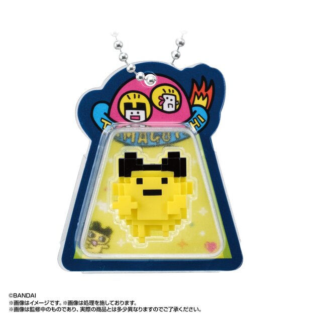 ドットデザインの「たまごっち」がブリスターパッケージでミニチュア化