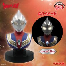 両目とカラータイマーが光る！「ウルトラマンティガ」が胸像ライトに
