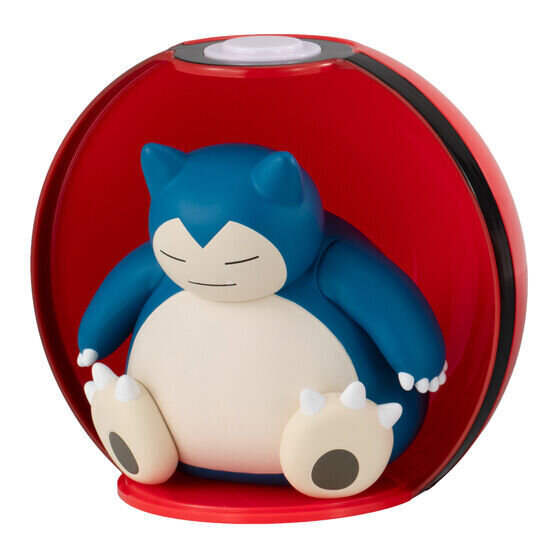 ポケモン』カビゴンはビッグサイズ！90mmのモンスターボール型カプセル