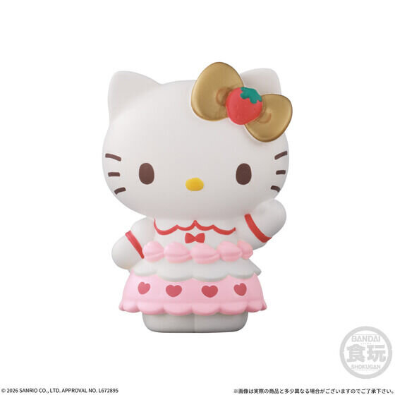 お菓子なハローキティ、ポムポムプリンたちが可愛い！ソフビ人形
