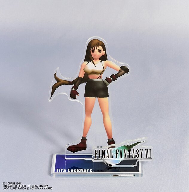 FF7』ティファ、エアリスたちが懐かしの姿で“アクスタ”に！ポリゴン