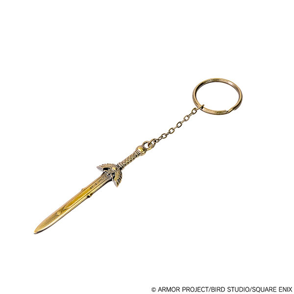 ドラクエ』ロトの剣&ロトの盾が、金属製キーホルダーに！気持ちも