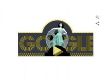 Googleロゴがハリウッド女優で発明家の生誕101周年を記念するアニメーション動画に！