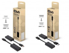 ACUBE、4K解像度、60Hz出力対応のDisplayPort/Mini DisplayPort→HDMI2.0変換アダプター