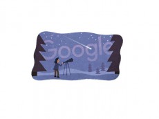 Googleロゴが米国で活躍した女性天文学者の生誕75周年を祝うイラストに！